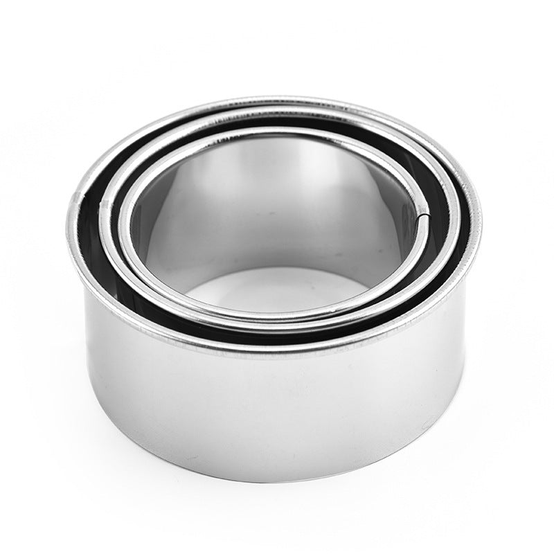 Stainless Steel Dumpling Ring Cutter (3pcs)